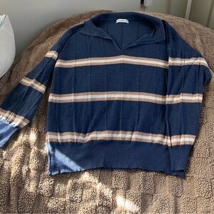 Pink Lily Women’s V-Neck Sweater